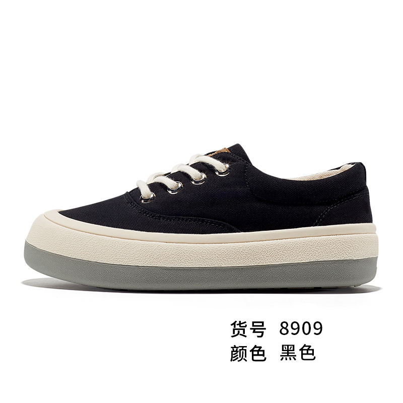 Blackleap Steamed buns Vamp package canvas shoe female 2021 official quality goods homegrown products Fashion shoes Street shot leisure time  skate shoes