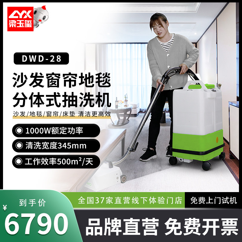 Carpet Cleaner Sofa Curtain Mattresses Cloth Art Commercial Small Hotel Suction Integrated Three-in-one Machine