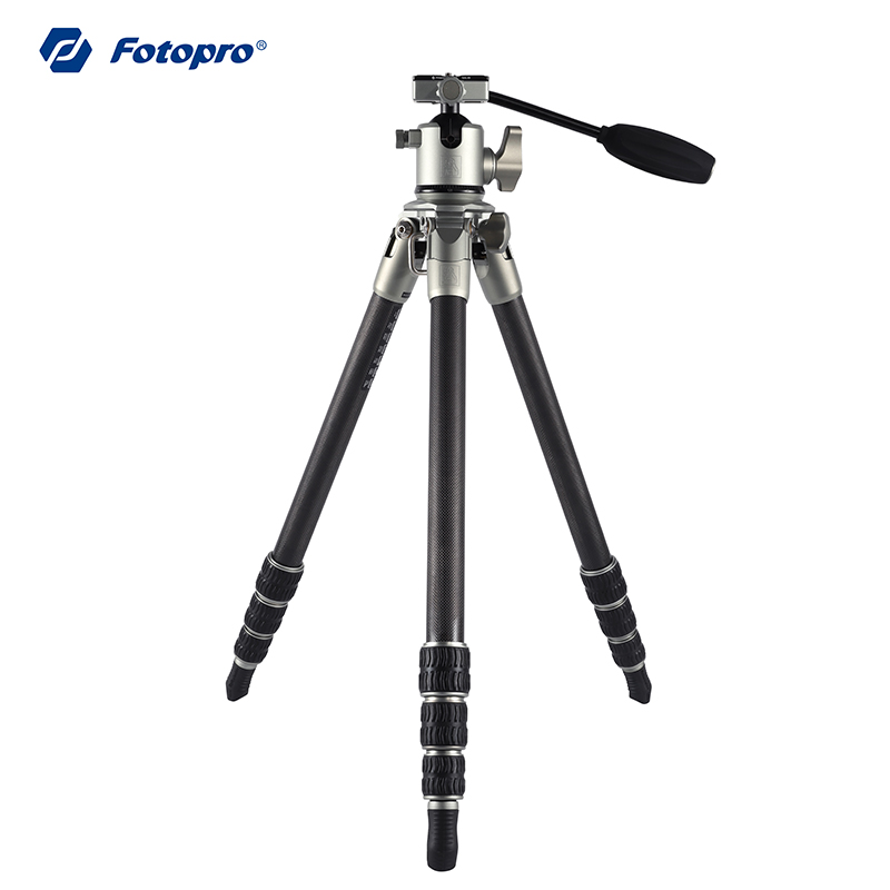 Futubao L64P rock bottom high-end professional carbon fiber single counter camera tripod head suit photography camera tripod-Taobao