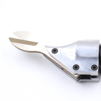 Straight pneumatic scissor head imported from Taiwan powerful diamond mesh iron shears aluminum skin steel plate stainless steel air shears