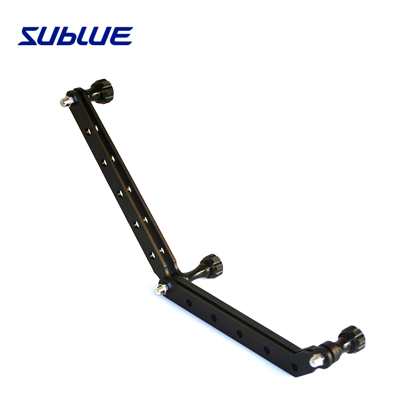 Sublue Custom Motion Camera Accessories 5 Sections Full Aluminum Alloy Extended Shooting Bracket Gopro Apply Selfie