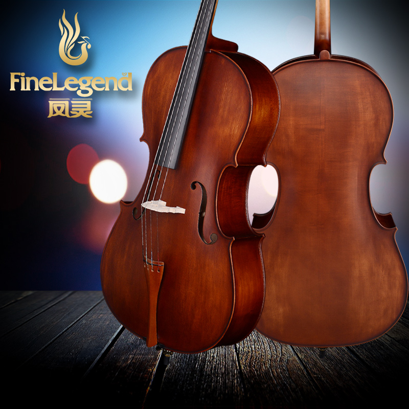 Phoenix Spirit handmade cello Solid wood children adult professional grade examination playing cello FLC2111