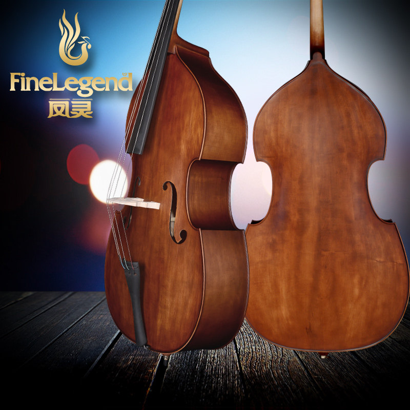 Phoenix Spirit full manual bass double cello solid board bass adult examination performance FLB2111