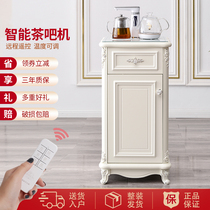 Flute full automatic intelligent European tea bar Machine household solid wood drinking cabinet vertical hot and cold water dispenser household