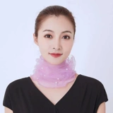 Кружевной шарф-платок, тонкий шарф, летняя вуаль, с защитой шеи, защита от солнца