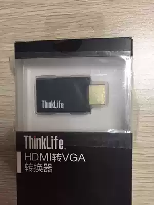 Lenovo thinkpad HD HDMI to VGA adapter cable notebook HD converter projector