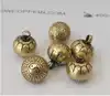 Solid Large Bagua Brass Snap Button 12mm Bagua Bead Pendant King Size Bagua Copper Snap Button