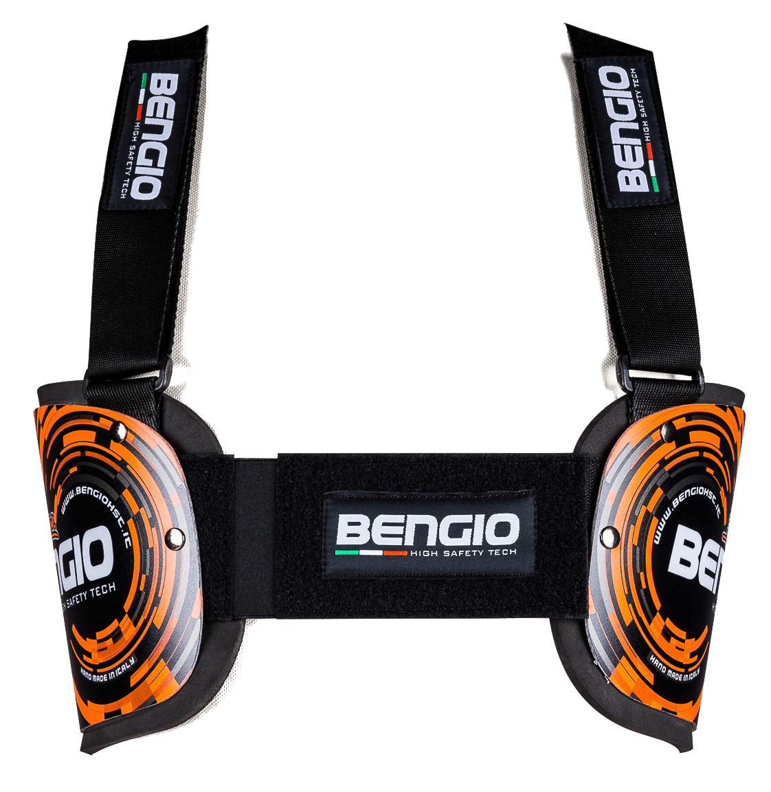 New Spot Italy Bengio Bumper Kart Professional Rice Car (Black Orange)