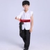Quân sự và dân sự sản xuất hàng loạt công nhân nông dân cô gái làng Hồng quân trang phục biểu diễn Trẻ em của Little Red Army Eighth Route Army trang phục biểu diễn cha mẹ và con cái 