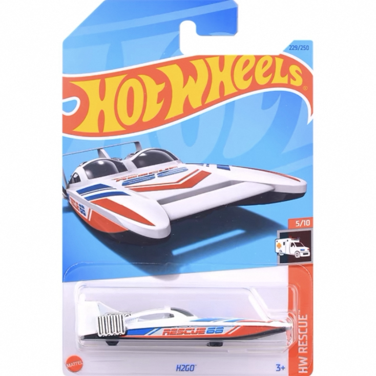 Hot Wheels Speedboat H2Go 1:64 Alloy Car Model