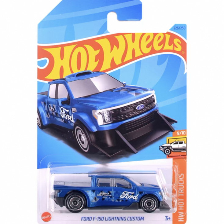 Hot Wheels Ford F150 Lightning Ford F-150 Lightning Custom Alloy Car Model