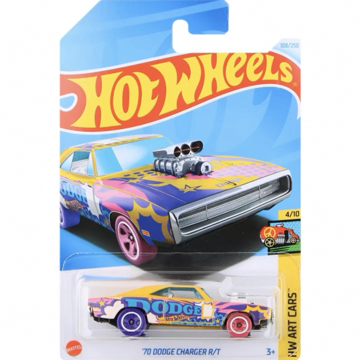 Hot Wheels 70 Dodge Charger R/T Alloy Car Model Hot Wheels 70 Dodge Charger R/T Alloy Car Model
