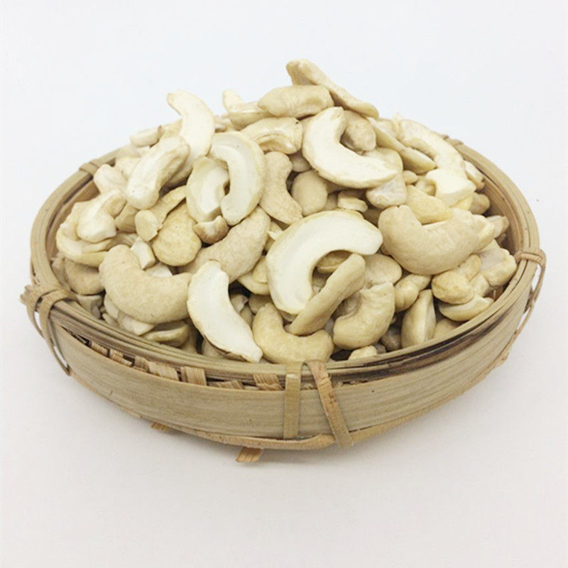 New goods Vietnam imported raw taste raw cashew nuts and half crushed nuts fried cargo nuts pregnant women dried fruit snacks 500g baked ready-to-eat