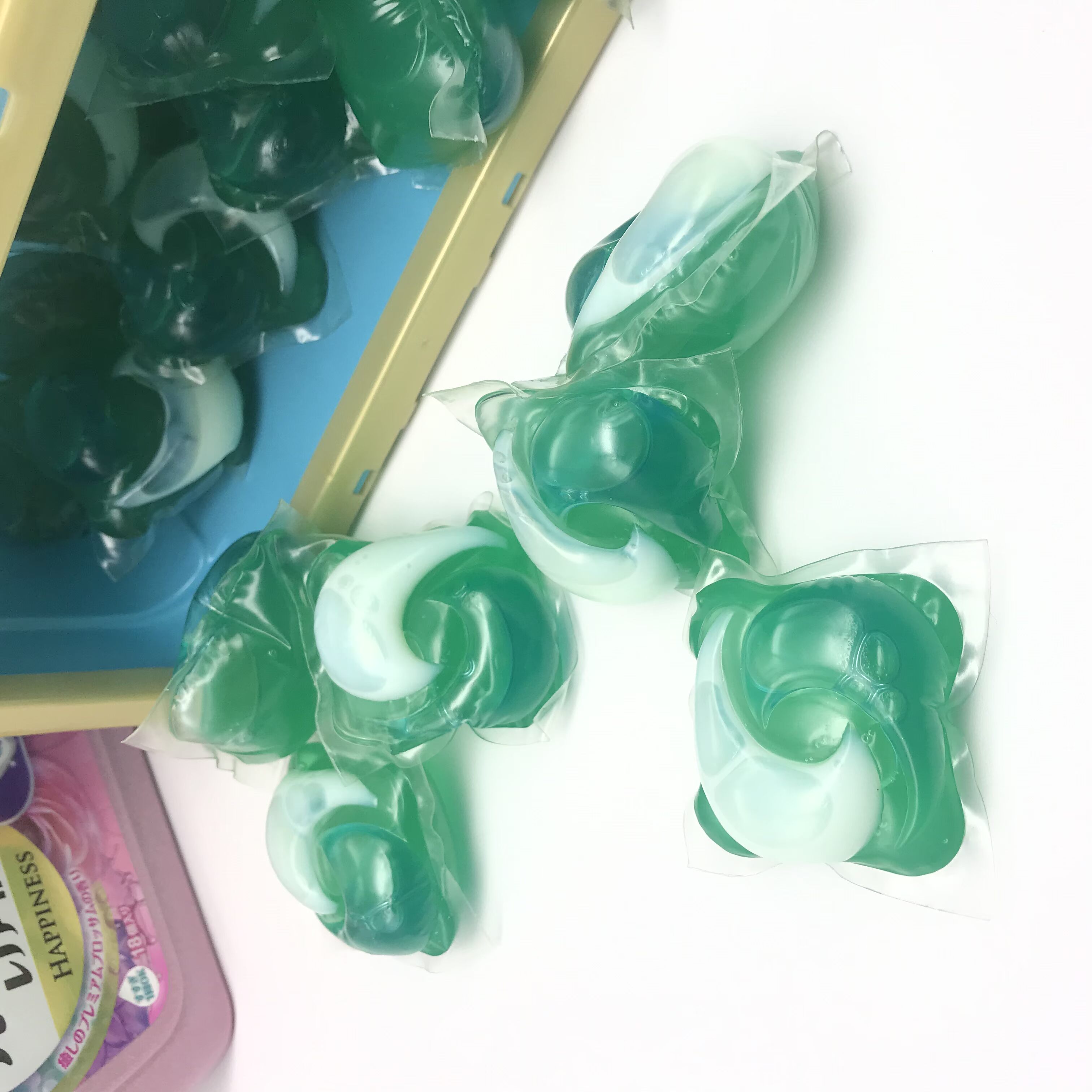 Nhật Bản ban đầu Procter & Gamble Bold hạt giặt quần áo bóng khử trùng quần áo chất làm mềm chăm sóc 3D Bilang giặt chất lỏng - Phụ kiện chăm sóc mắt các loại nước giặt quần áo