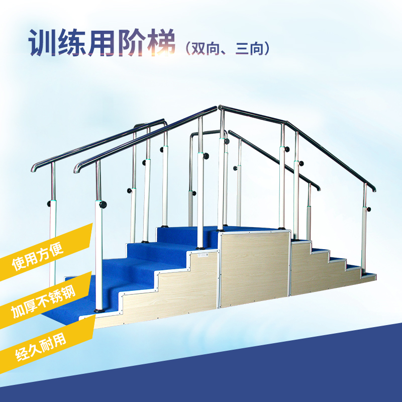 Training Ladder with Handrails, Two-Way and Three-Way, for Children and Adults, Lower Limb Walking and Standing Rehabilitation Equipment, Handrail Ladder Training Ladder with Handrails, Two-Way and Three-Way, for Children and Adults, Lower Limb Walking and Standing Rehabilitation Equipment, Handrail Ladder