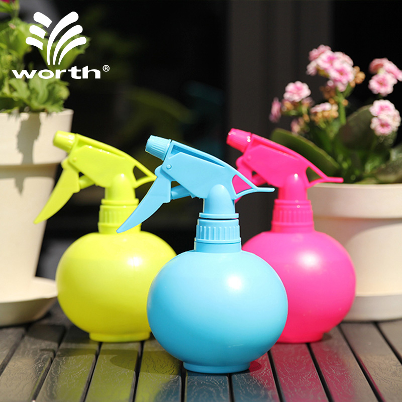 Woschworth gardening candy-colored watering can watering flowers succulent spray bottle household disinfection hand-held small spray pot
