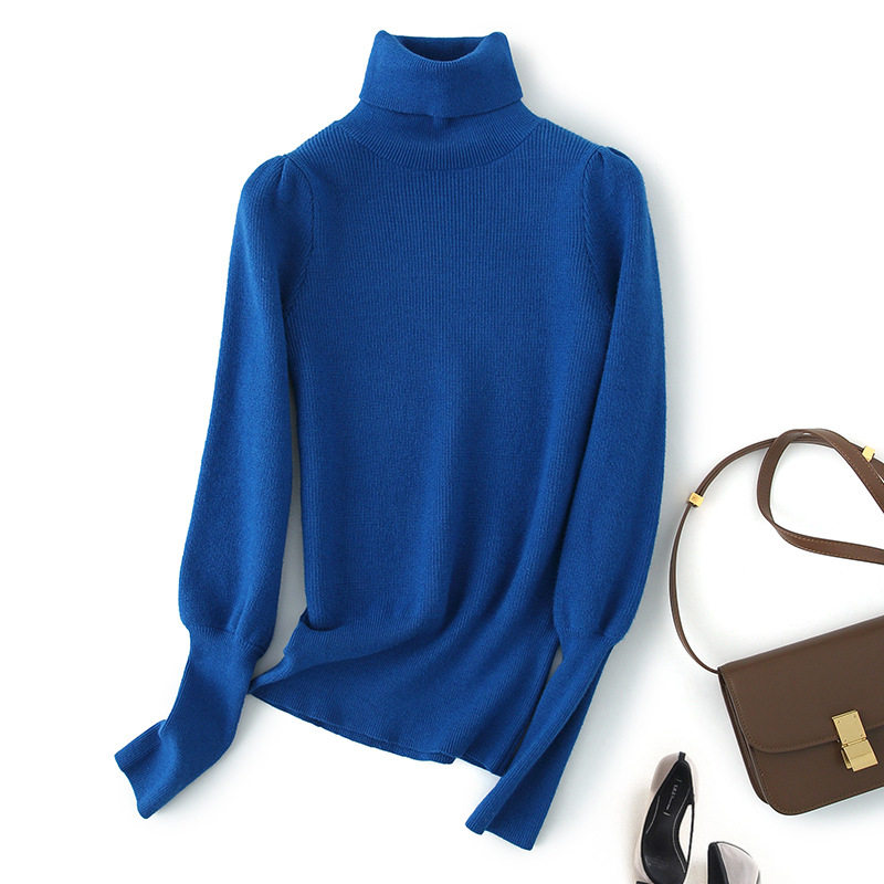 European and American Foreign Trade Original Cuff Cuff Knitted Sweater Spring and Autumn Castle