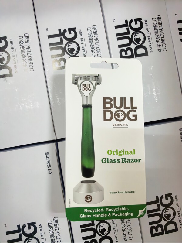 Comfortable Bulldog Razor, Men's Razor, Manual Razor, Shaving Razor with 5-Layer Blades