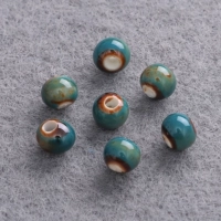 Золотой, изумрудный, 6mm