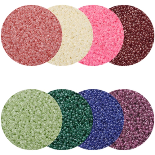 Кремовые бусины из нефрита ручной работы, браслет из бисера, китайская шпилька с кисточками, аксессуары, 2-4мм, имитация льда