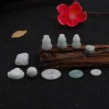 Натуральный нефрит из нефрита, защитный амулет, пряжка, украшение-шарик, бусины, браслет ручной работы, ожерелье, аксессуар, аксессуары