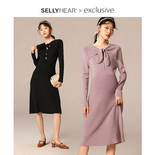Sellynear french elegant nursing knitted skirt