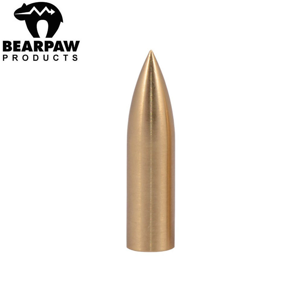 Bearpaw German bear claw imported 10340 brass bullet beauty hunting bow and arrow 70100 grain a dozen