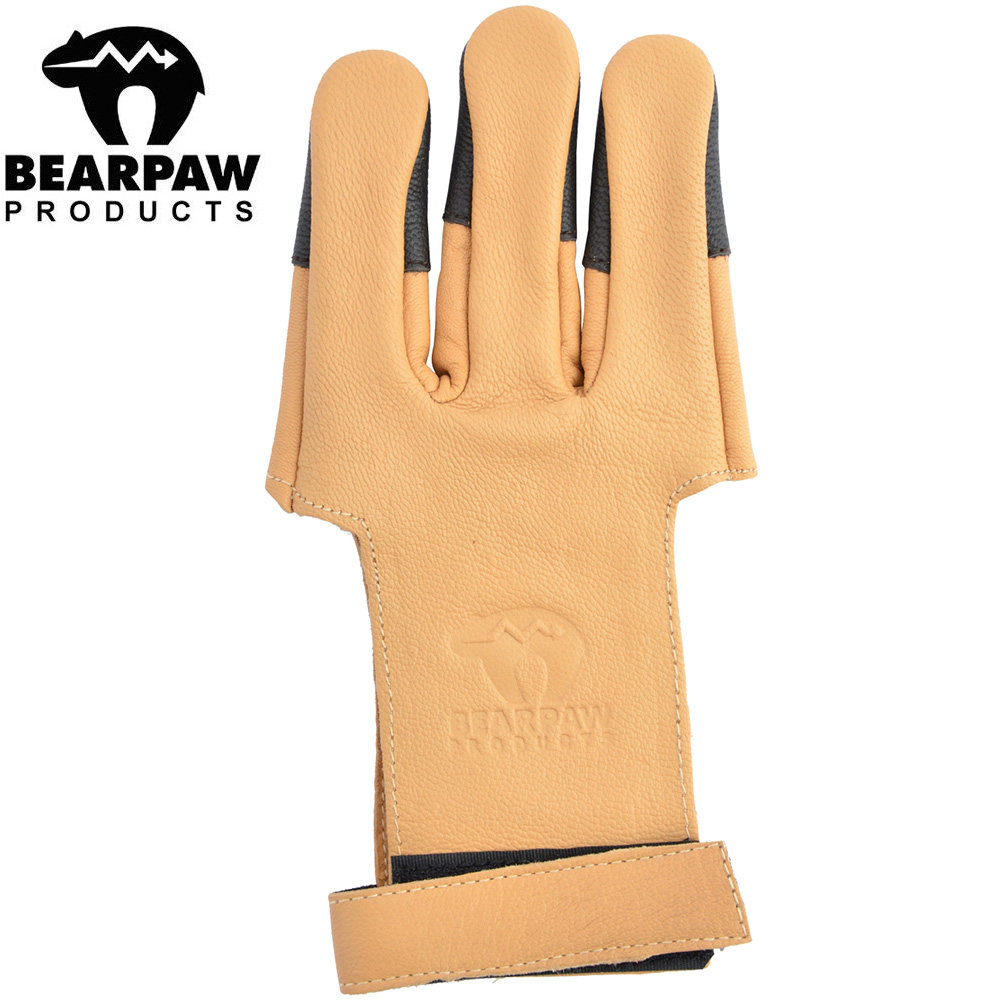 Bearpaw 70048 German bear claw imported beauty hunting three-finger gloves archery bow and arrow finger gloves