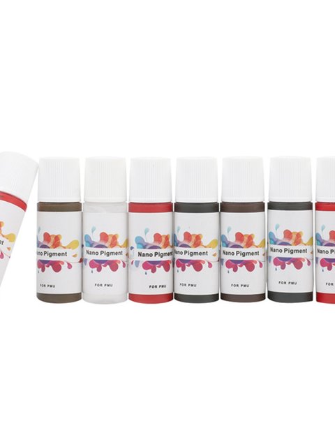 Yd High Saturation Tattoo Pigment Lip Tint Large, Medium, Small Molecule High Color Rendering High Vietnamese-Style Lip Color Pigment 6ml