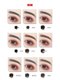 Yd Small Black Bottle Tattoo Pigment for Eyebrows, Eyes, and Lips, Wild Line Eyebrows, European Lips, Easy to Color, Semi-Permanent Liquid Pigment