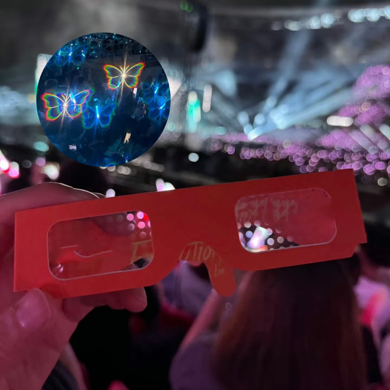 Butterfly Glasses Nicholas Tse Concert Diffraction Special Effects Glasses 2026 New Limited Edition Pattern Funny Glasses Butterfly Glasses Nicholas Tse Concert Diffraction Special Effects Glasses 2026 New Limited Edition Pattern Funny Glasses