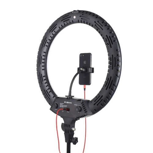 Живое тоническое освещение освещение якорь кожа красота кожа кожа и тонкая лицевая блестящая большая апертура 18 -дюймовая сеть красная выделенная камера вибрато