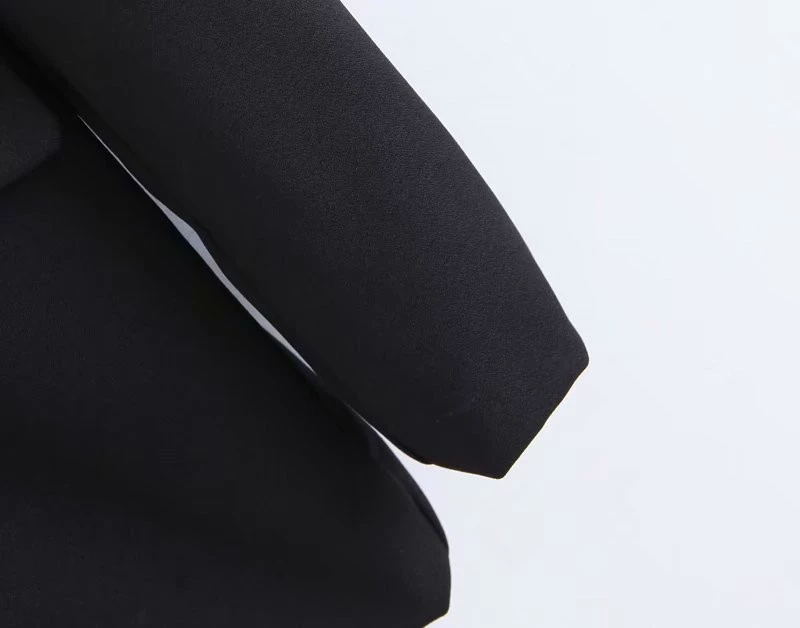 ZA home Phong cách châu Âu và Mỹ mùa thu 2018 mới dành cho nữ thời trang mới với thắt lưng blazer dài tay 07939350800 - Business Suit
