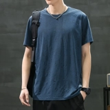 Шелковая быстросохнущая тонкая футболка с коротким рукавом, свободный крой, подходит для подростков, большой размер, цветочный принт