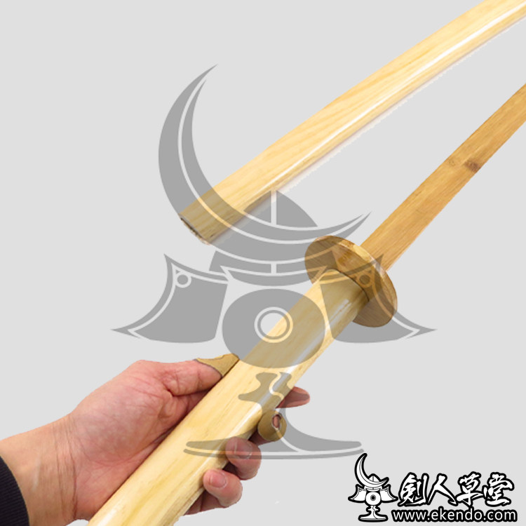 剑人草堂【松木带鞘居合木刀】：剑道拔刀术训练神器，武术表演新宠！-更多剑道配件-淘宝好物网