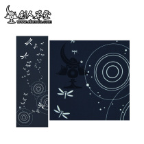 (Kenren Cottage) (Dragonfly) Kendo headscarf dyed headscarf Japanese headscarf (Japanese hair)