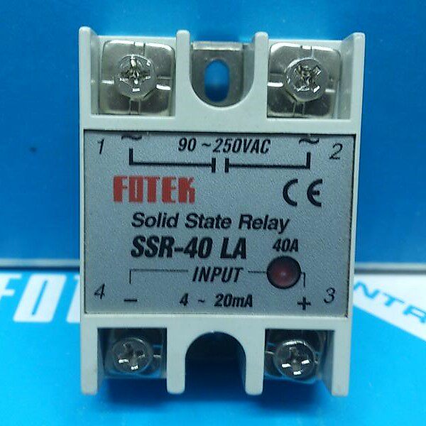 Single-phase solid-state voltage regulator SSR-40LA current type (4-20mA) voltage regulation 40A-Taobao