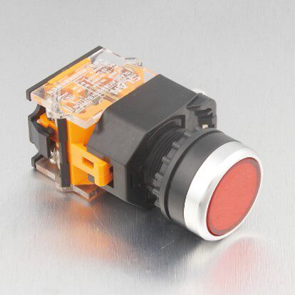 YQ reset button button switch LA128 LA38-11 red green yellow 10A