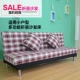 Đơn giản mục đích kép giường sofa lười vải sofa Jane châu Âu giường 1,8 căn hộ nhỏ cho thuê Futon - Ghế sô pha ghế sofa mây