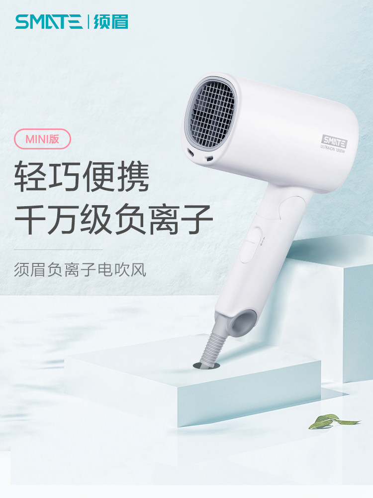 Su Mei household hair care hair dryer Portable negative ion hair dryer Small power mini net red style blow mini hair dryer