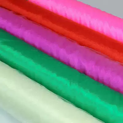 Wedding props silk flower arch decoration road leading arch gauze curtain stair pull yarn chair back yarn two-color snow yarn