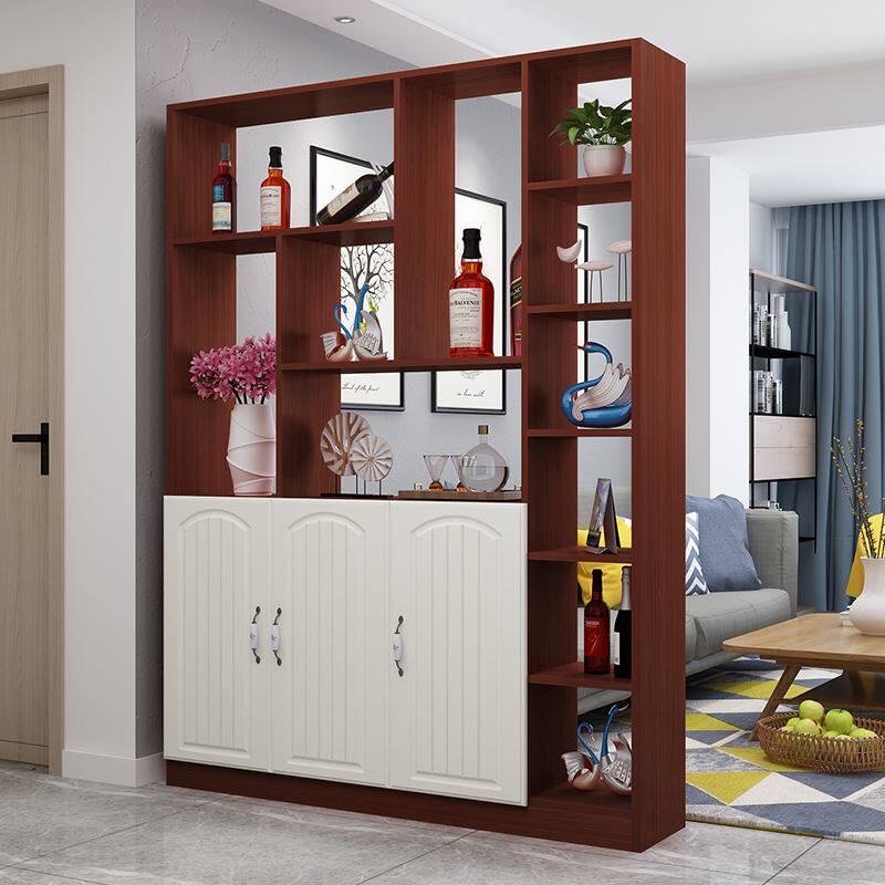 Entrance Door Xuan Guan Cabinet Partition Wine Cabinet Living-room Home Door Hall Cabinet Shoes Cabinet Modern Minima Screen Decorative Cabinet Containing Cabinet