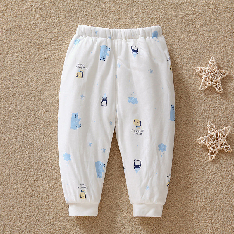 Hamić baby baby winter cotton hamids boy and girl baby thicken warm pants for newborn pajamas