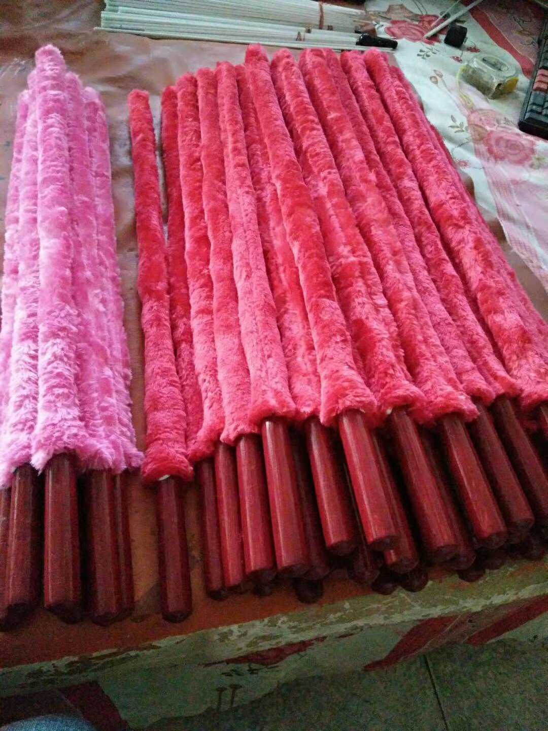 Yanghong Coral Red Wood Handle Violin Brush Manufacturer Direct Sale One Price