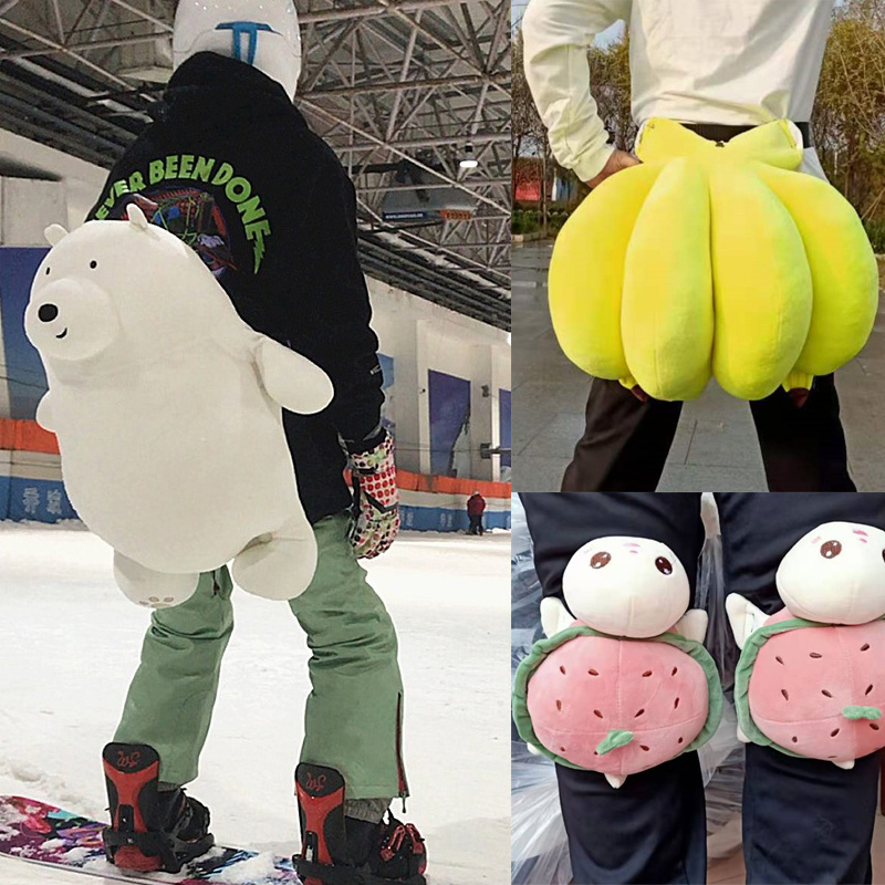 Adult and children ski buttocks suit butt pads full set of knee pads anti-wrestling pants protective pads skating single and double boards