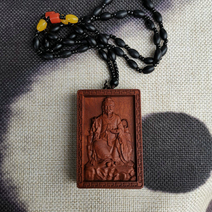 Dao magic weapon, lightning strike jujube wood, thunder crackling wood, listed relief, Sun Simiao pendant customization