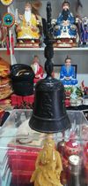 Taoist supplies canopy bell copper bell Sanqing bell hand rattle three-pronged bell Sanqing King Kong bell road supplies