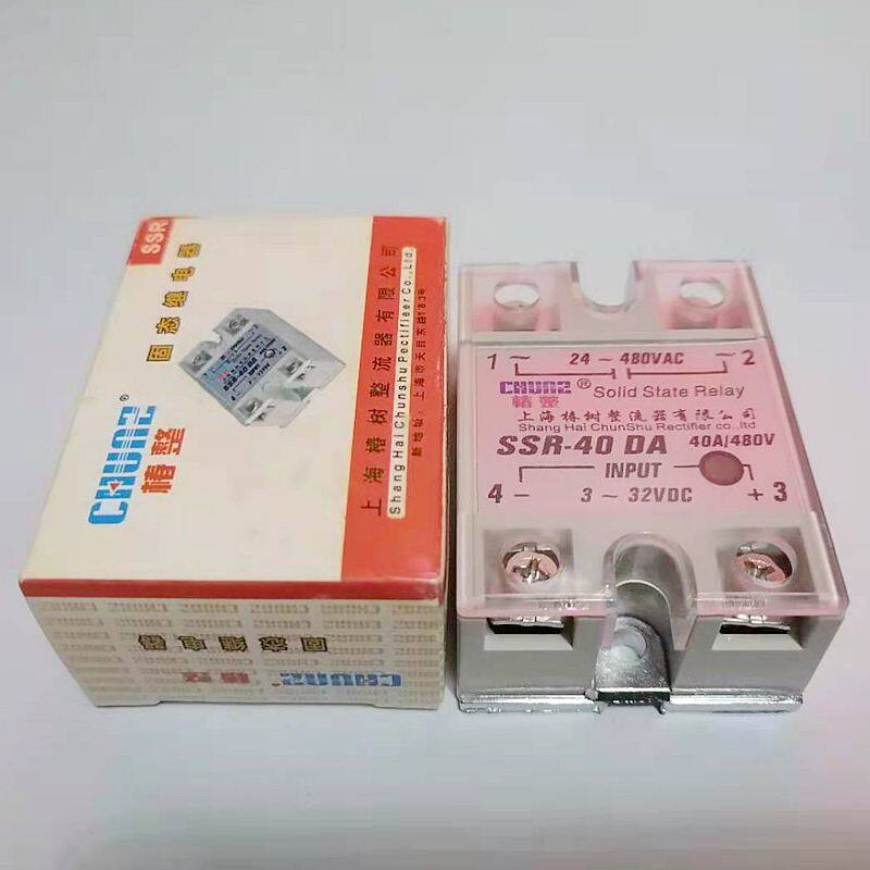 Tsubaki single phase module SSR-40DA AC solid state relay 10A 25A40A 60A80A 100