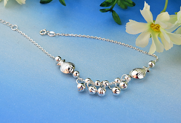 Bracelet de cheville Femme OTHER   en Argenterie - Ref 3102628 Image 17