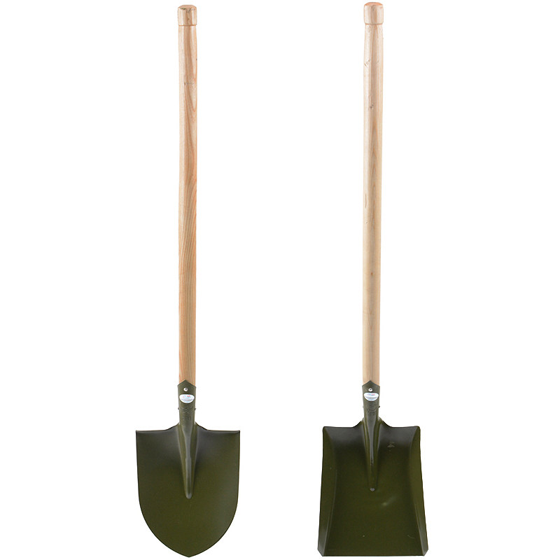 6411 camel card large number of steel shovel artificial soldiers shovels 204 pointed Pingkou Readiness Emergency Rescue Iron